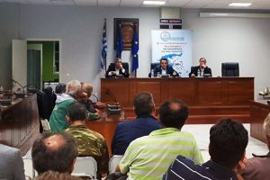 Ο Δήμαρχος Καρπάθου, ο Έπαρχος Καρπάθου-Κάσου και ο Αναπληρωτής Υπουργός Ναυτιλίας στην ενημέρωση για το Μεταφορικό Ισοδύναμο