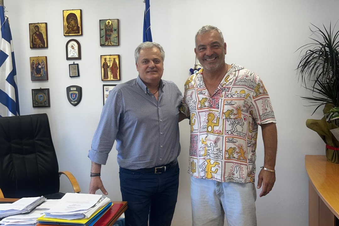 Ο παρουσιαστής του Run Karpathos 2 στον Δήμο Καρπάθου
