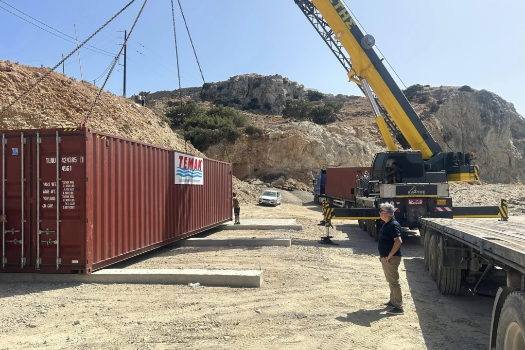 ΟΛΟΚΛΗΡΩΣΗ ΤΗΣ ΕΓΚΑΤΑΣΤΑΣΗΣ ΑΦΑΛΑΤΩΣΗΣ ΣΤΑ ΠΗΓΑΔΙΑ